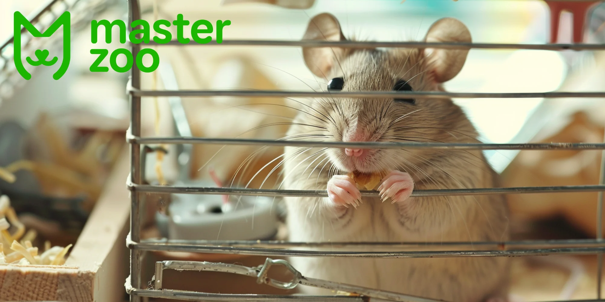 Миша в кліткі | Зоомагазин MasterZoo