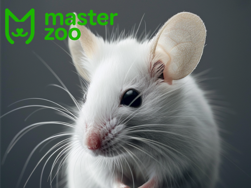 Біла миша | Зоомагазин MasterZoo