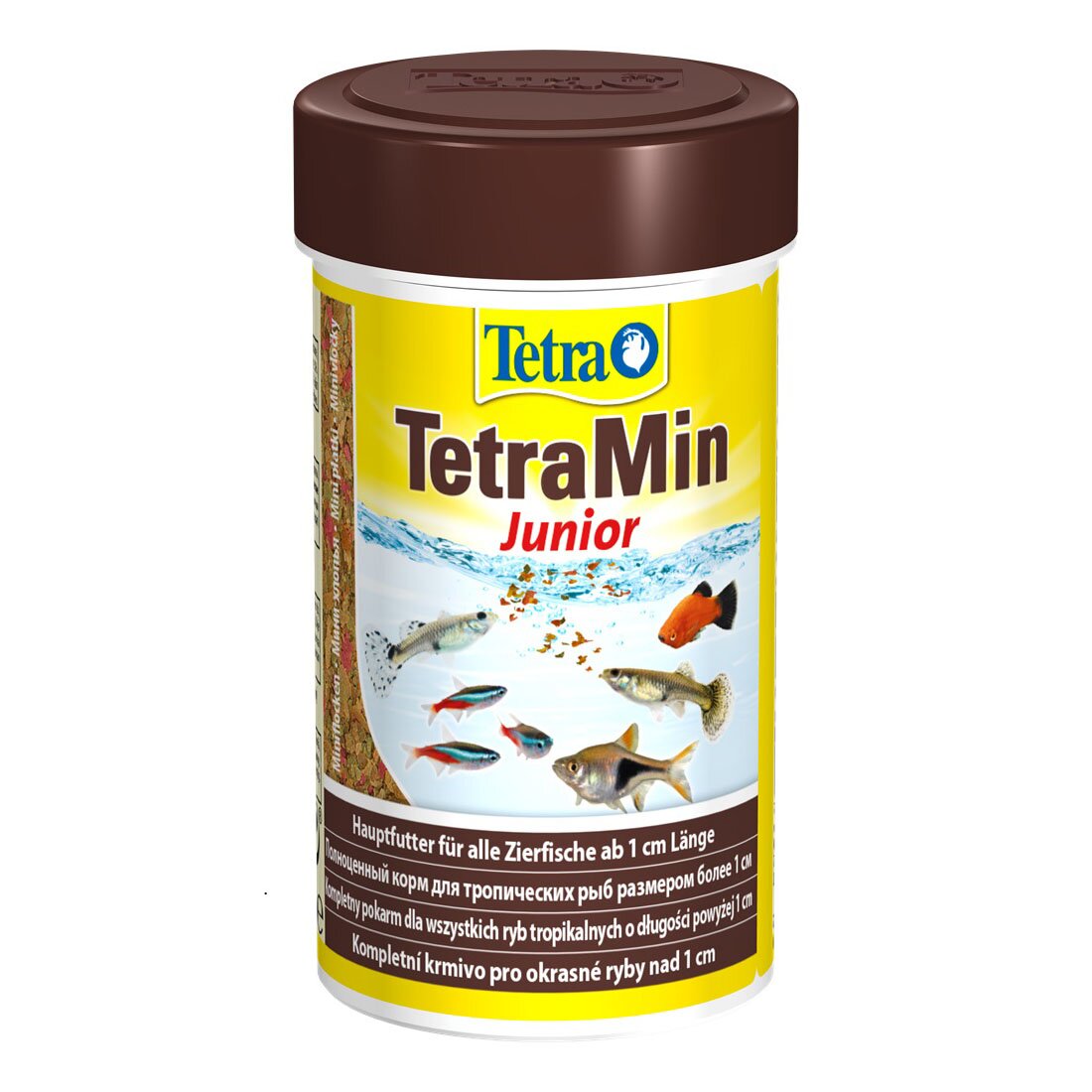 Сухий корм для акваріумних риб Tetra в пластівцях «TetraMin Junior» 100 мл (для молодих риб)