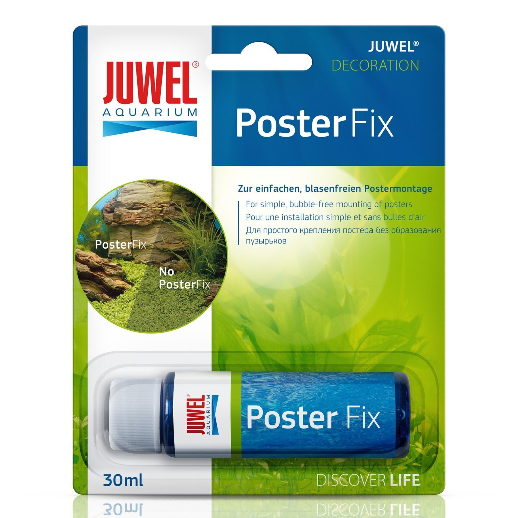 Клей для фону Juwel «Poster Fix» 30 мл Клей для фону Juwel «Poster Fix» 30 мл