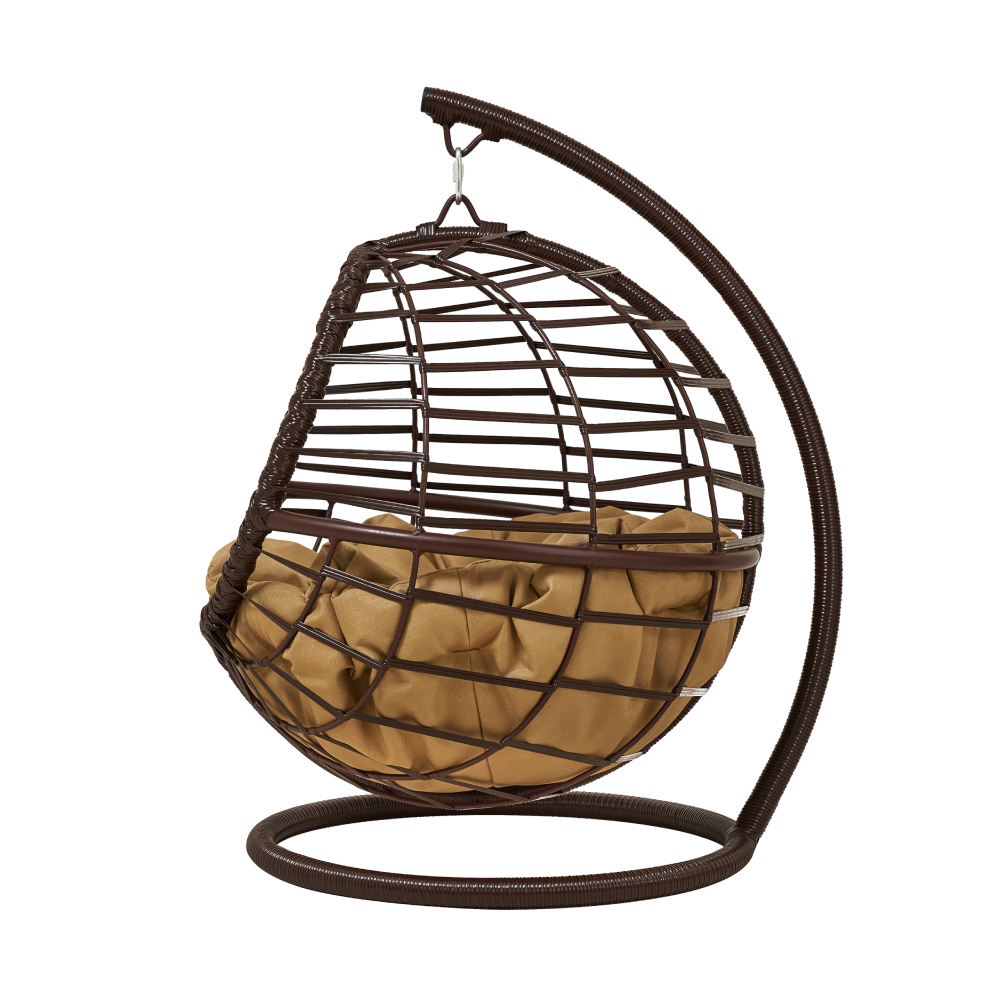 Крісло-кокон для собак Home Rest Bangland 68х50х45 см - коричневий