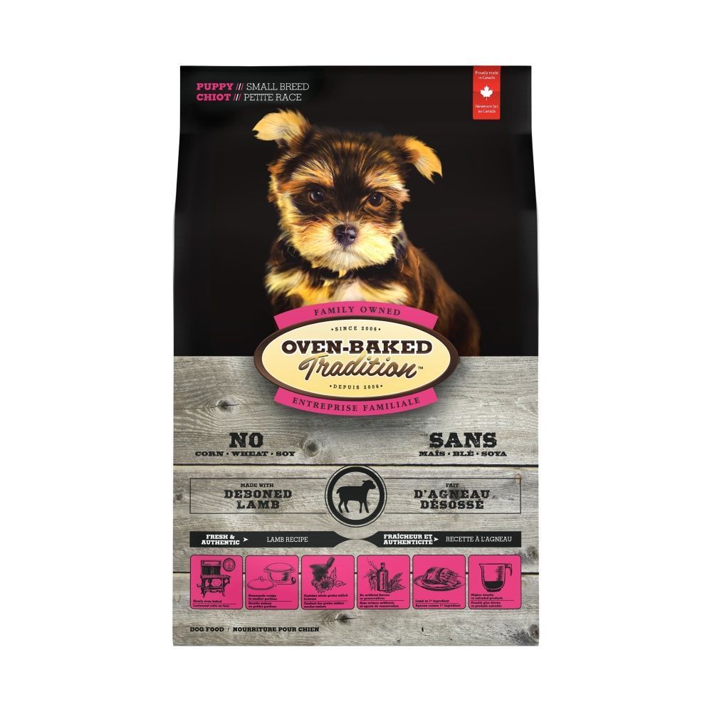 Сухий корм для цуценят Oven-Baked Tradition Puppy Small Breed 2,27 кг - ягня