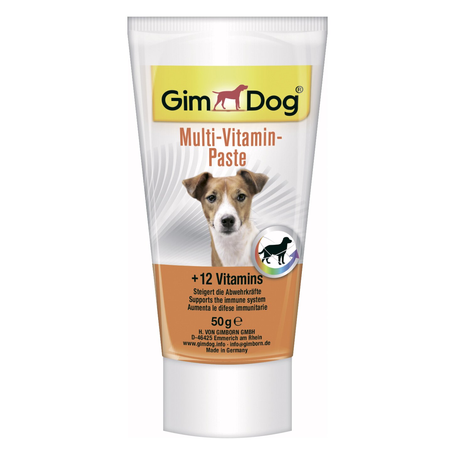 Ласощі для собак GimDog Multivitamin Paste 50 г (мультивітамін)