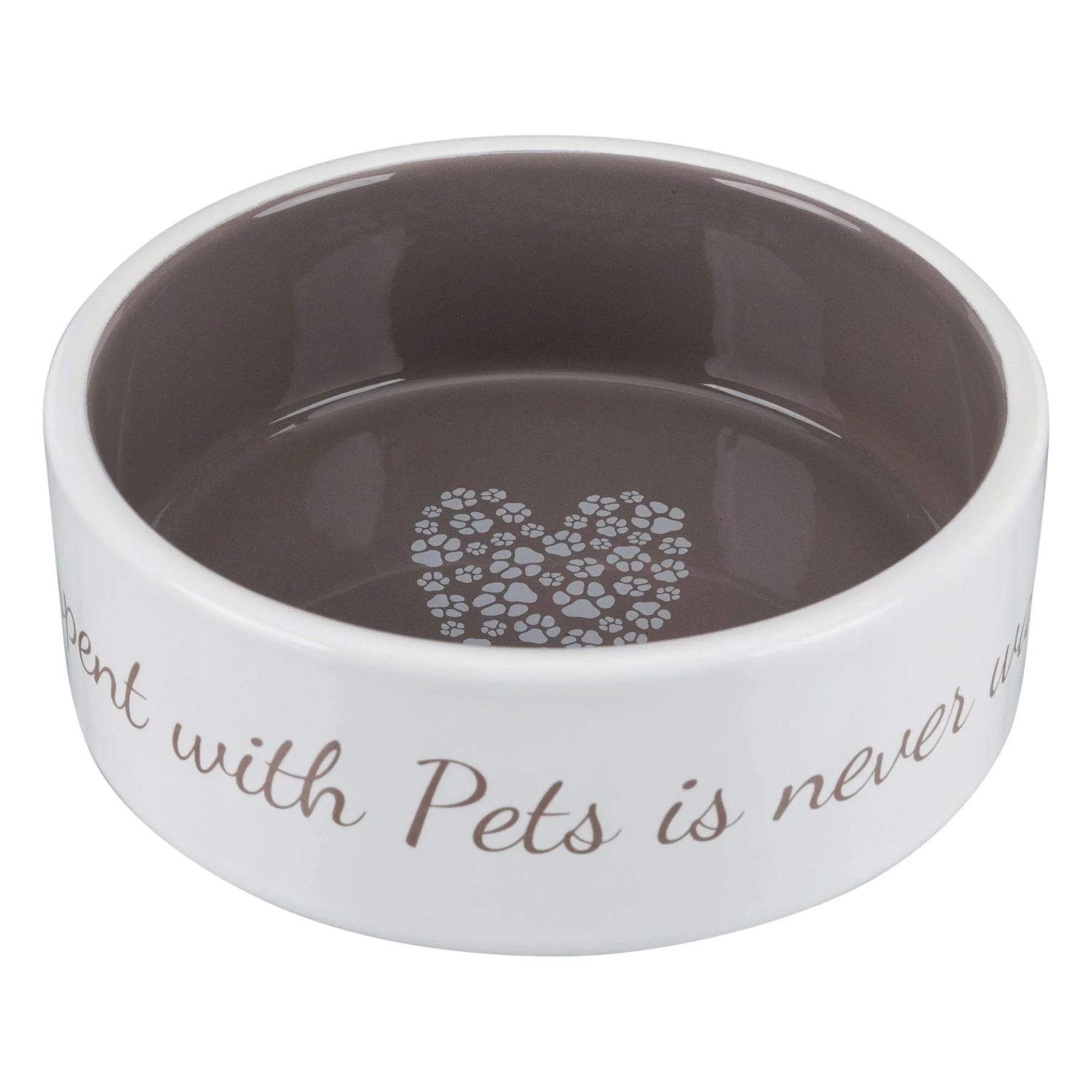 Trixie Pet's Home миска керамічна для собак 300 мл - бежевий Trixie Pet's Home миска керамічна для собак 300 мл - бежевий