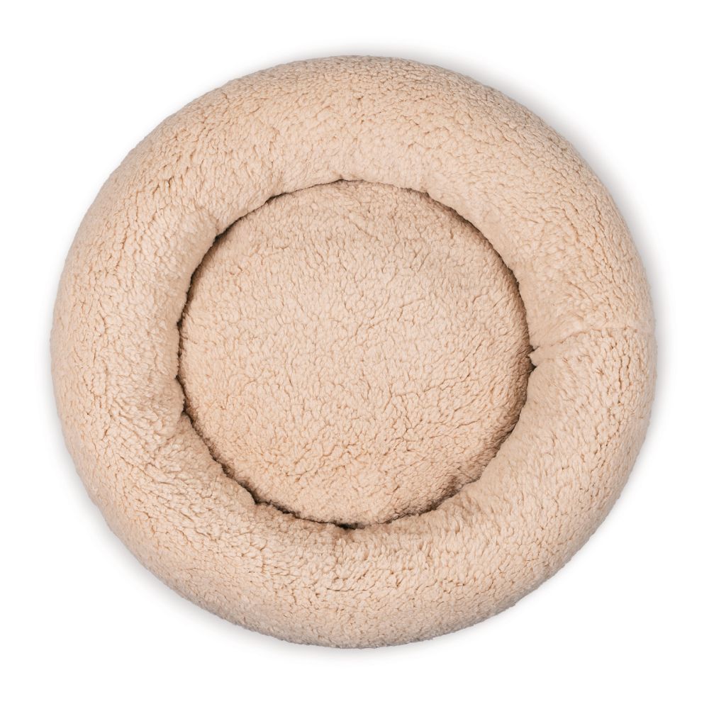 Pet Fashion Teddy лежак для кошек 48х48х10 см - бежевый Pet Fashion Teddy лежак для кошек 48х48х10 см - бежевый