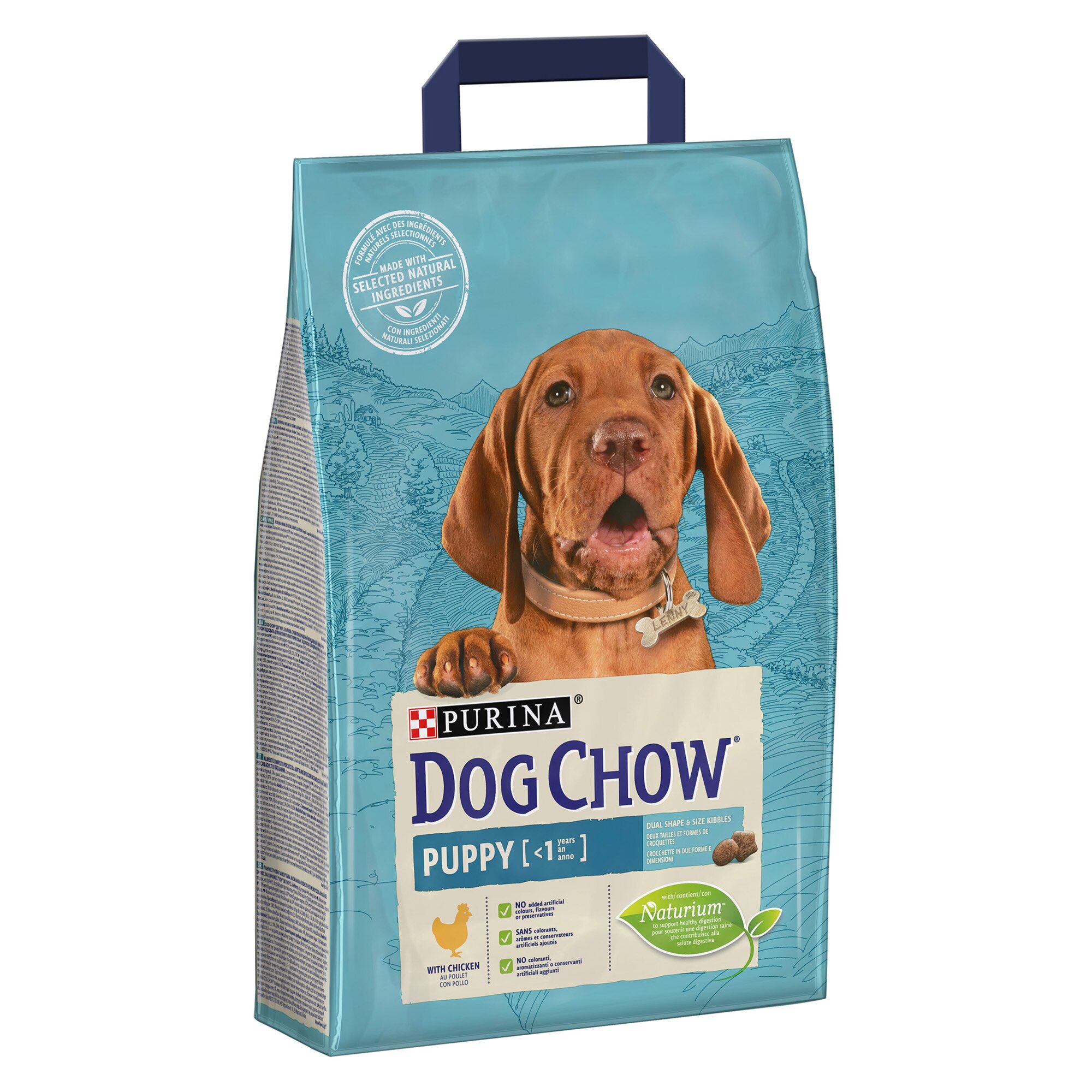 Сухий корм для цуценят всіх порід Dog Chow Puppy Chicken 2,5 кг (курка) Сухий корм для цуценят всіх порід Dog Chow Puppy Chicken 2,5 кг (курка)