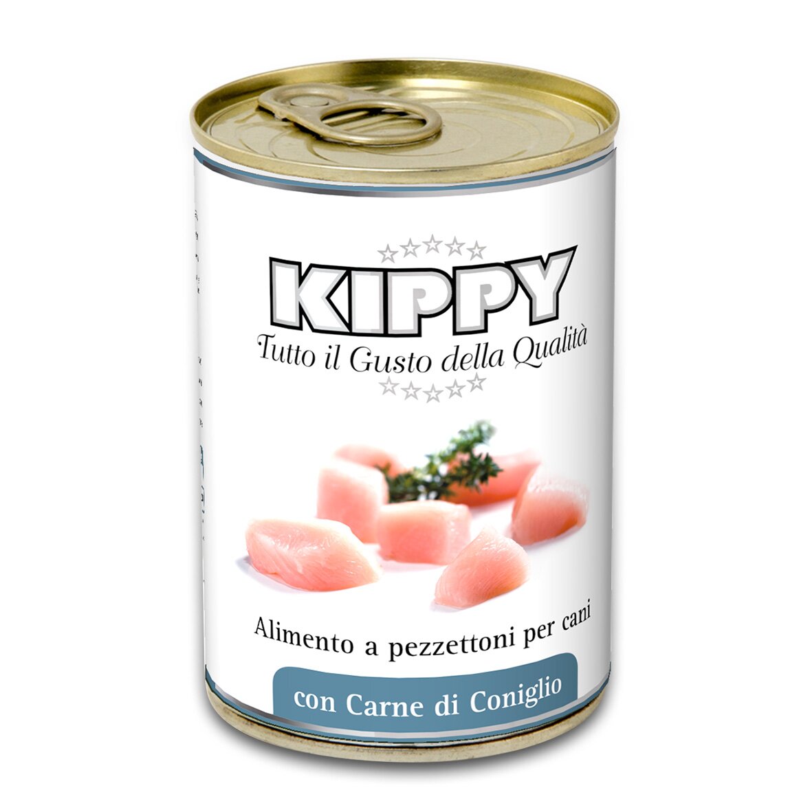 Влажный корм для собак Kippy Dog 400 г (кусочки мяса, кролик)