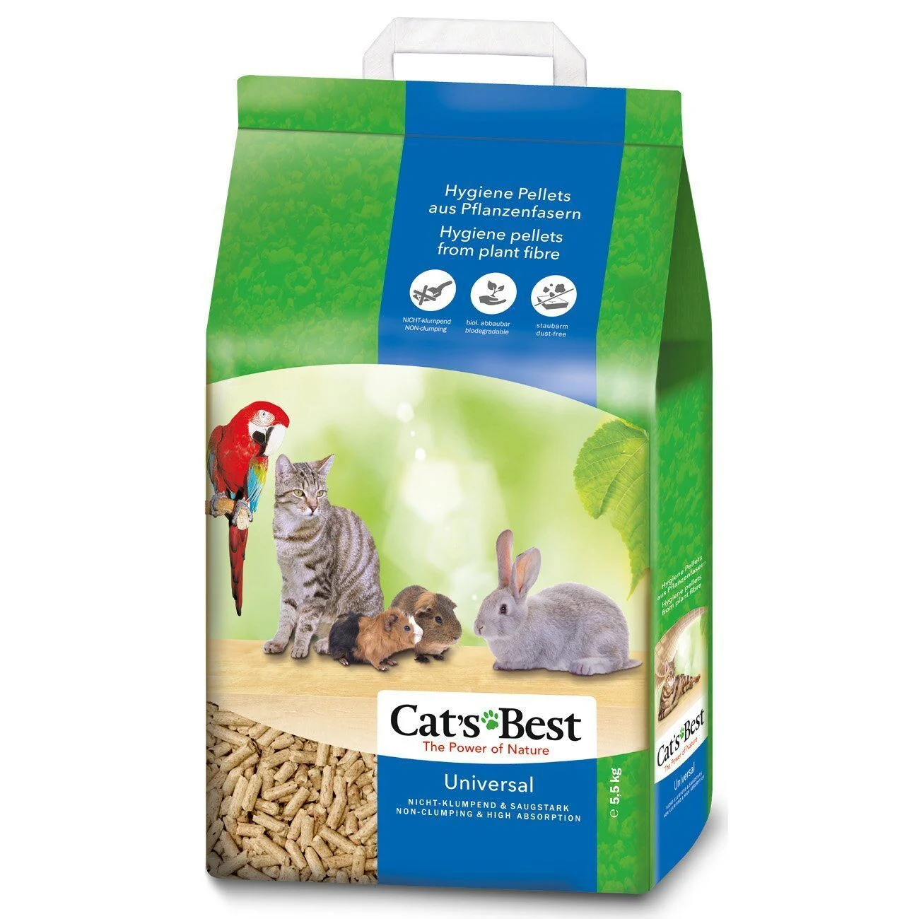 Cat's Best ‎Universal деревний наповнювач 5,5 кг