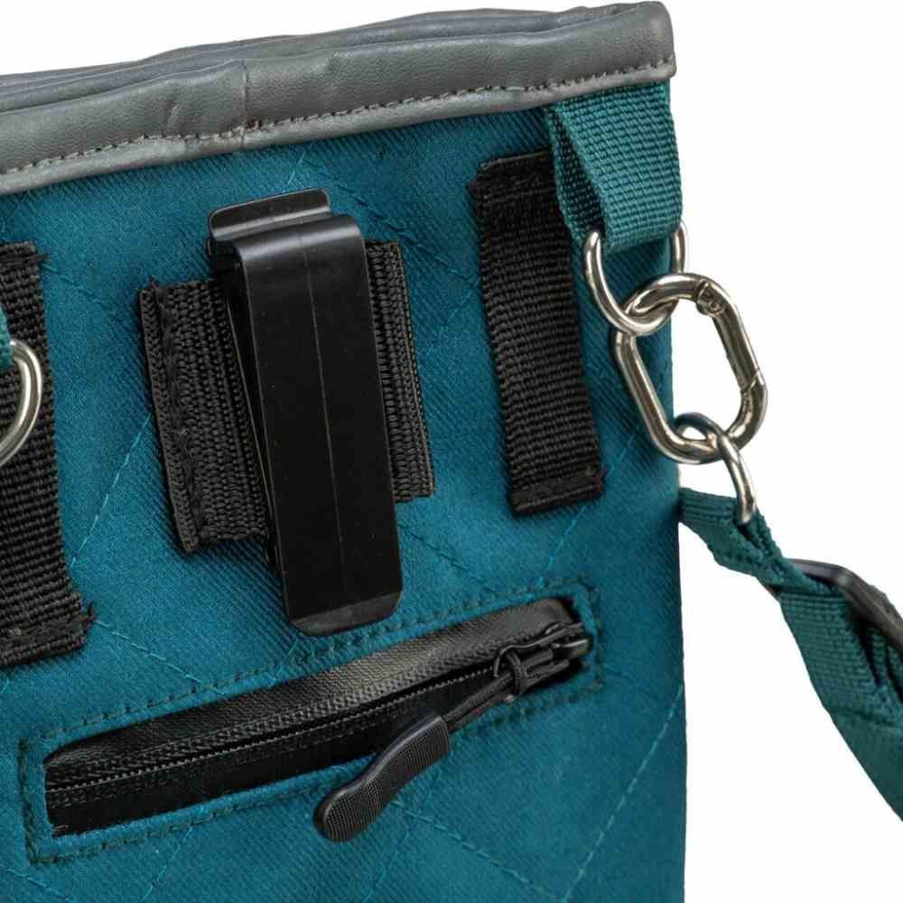 Сумка для лакомств Trixie «Twin» 15х18х2,5 см - сине-зеленая Сумка для лакомств Trixie «Twin» 15х18х2,5 см - сине-зеленая