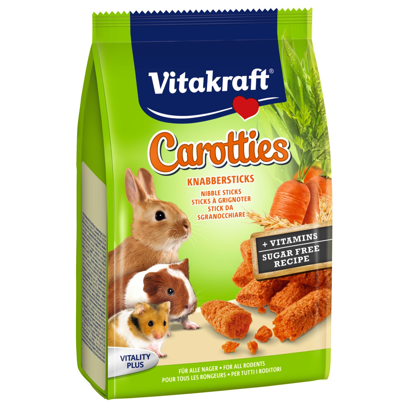 Лакомство для грызунов Vitakraft «Carotties» 50 г (морковь) Лакомство для грызунов Vitakraft «Carotties» 50 г (морковь)