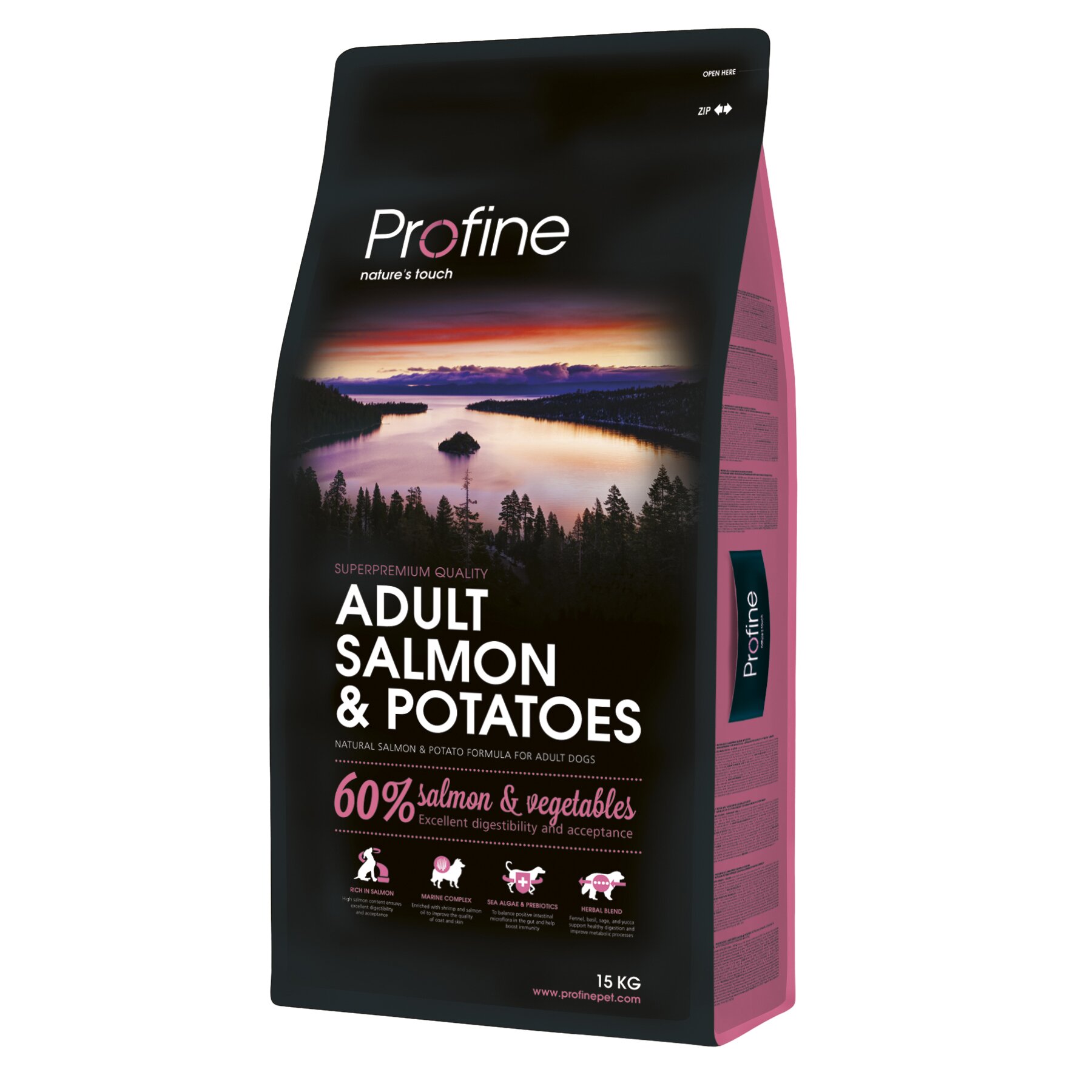 Profine Adult сухой корм для собак 15 кг - лосось и картофель Profine Adult сухой корм для собак 15 кг - лосось и картофель