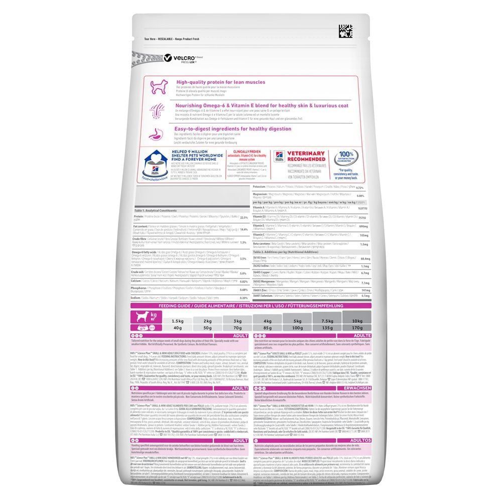 Сухий корм для собак Hill’s Science Plan Small&Mini Adult 1+0,5 кг - курка