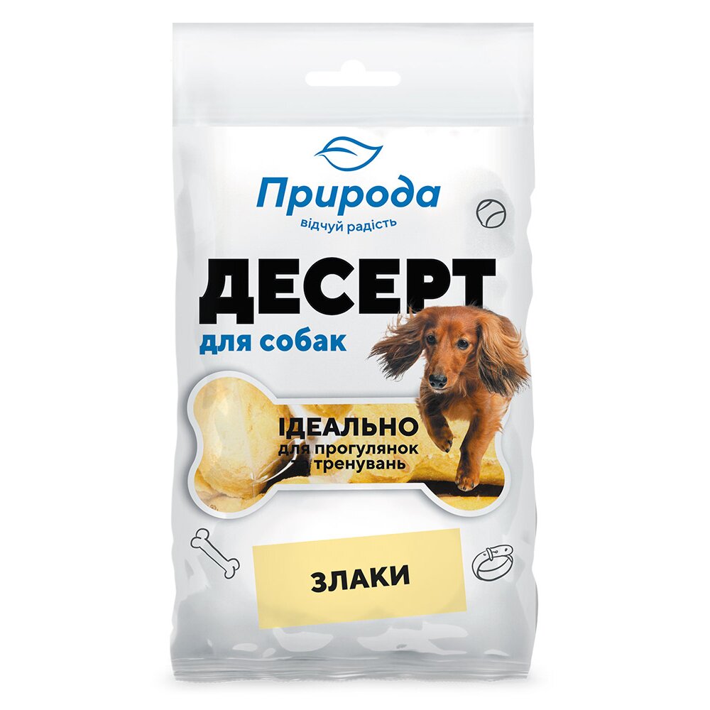 Лакомство для собак Природа Десерт «Злаки» 100 г Лакомство для собак Природа Десерт «Злаки» 100 г