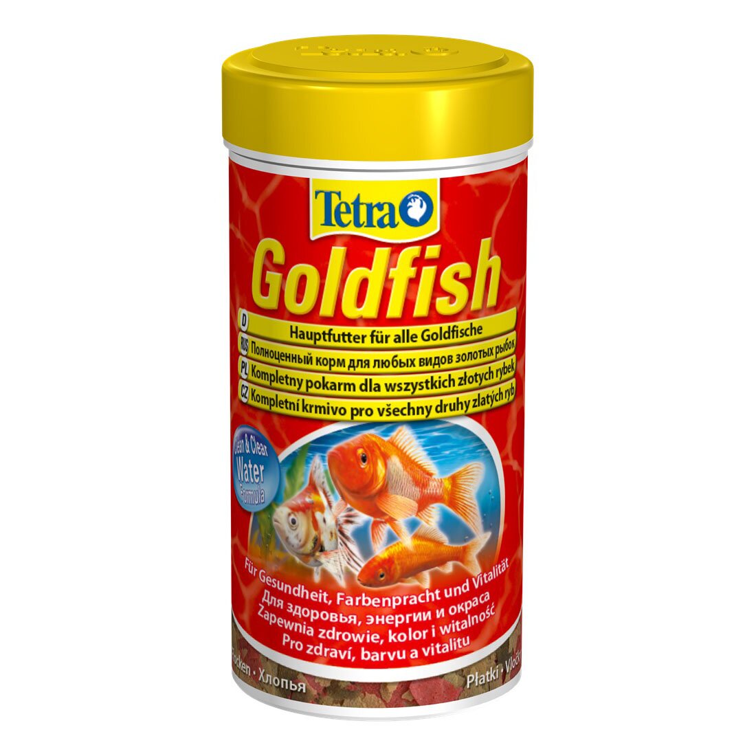 Сухий корм для акваріумних риб Tetra в пластівцях «Goldfish» 100 мл (для золотих рибок)