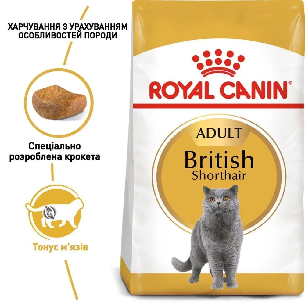 Сухий корм для котів Royal Canin British Shorthair 4 кг + Мінеральний наповнювач Catsan Гігієна Плюс 5 л - без аромату Сухий корм для котів Royal Canin British Shorthair 4 кг + Мінеральний наповнювач Catsan Гігієна Плюс 5 л - без аромату