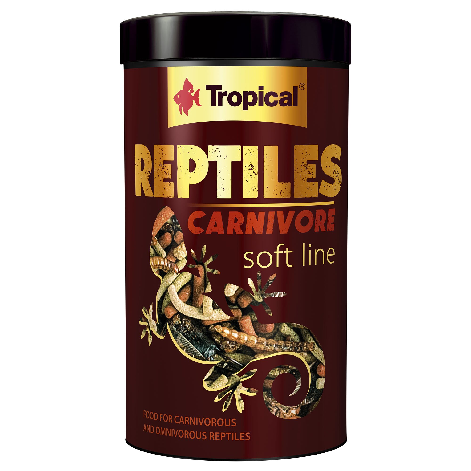 Многокомпонентный корм для плотоядных рептилий Tropical «Reptiles Carnivore» 250 мл Многокомпонентный корм для плотоядных рептилий Tropical «Reptiles Carnivore» 250 мл