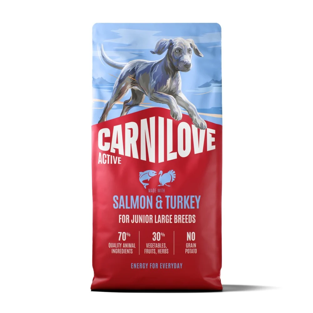 Сухий корм для собак Carnilove Active Junior Large Breeds 12 кг - лосось та індичка
