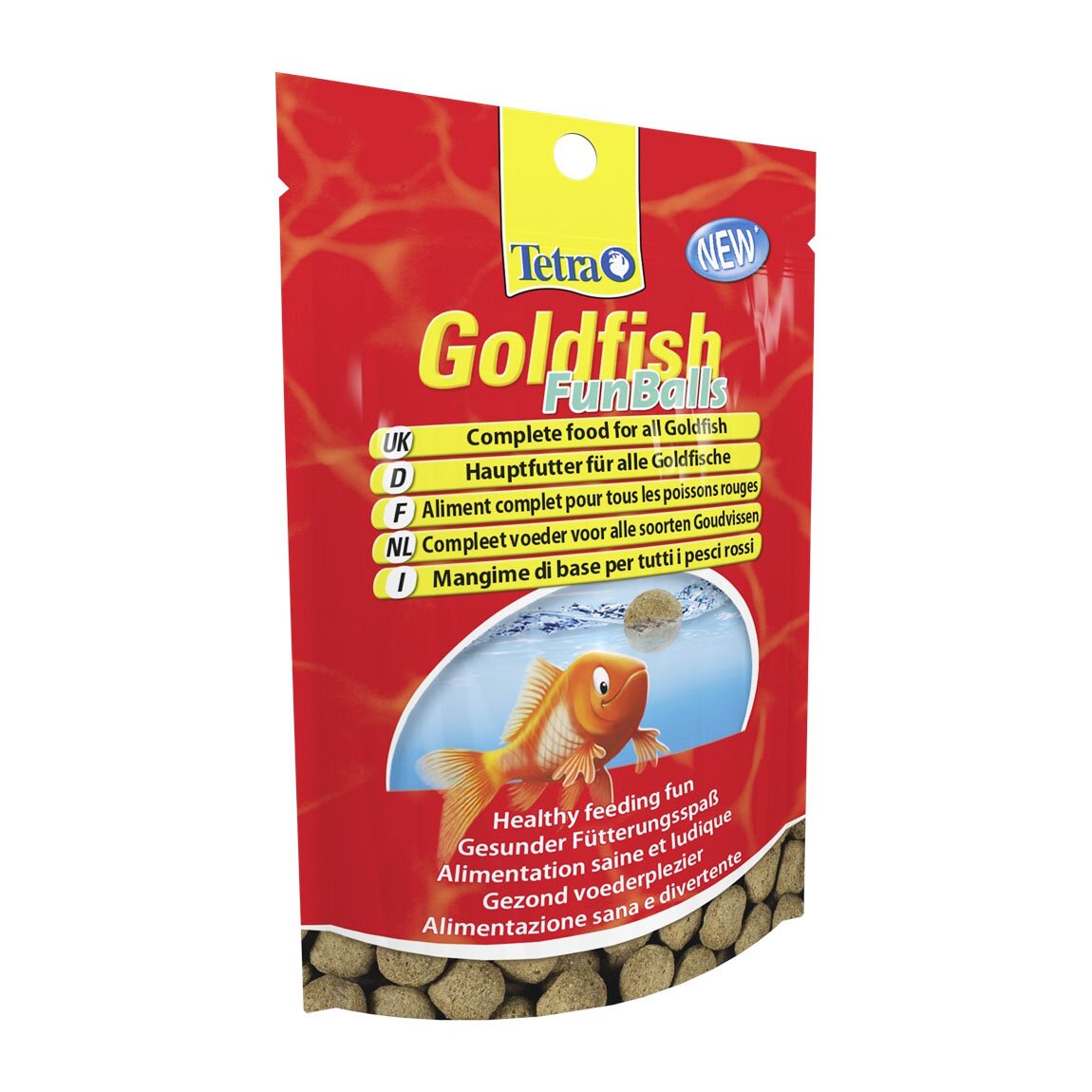 Сухой корм для аквариумных рыб Tetra в гранулах «Goldfish FunBalls» 20 г (для золотых рыбок)