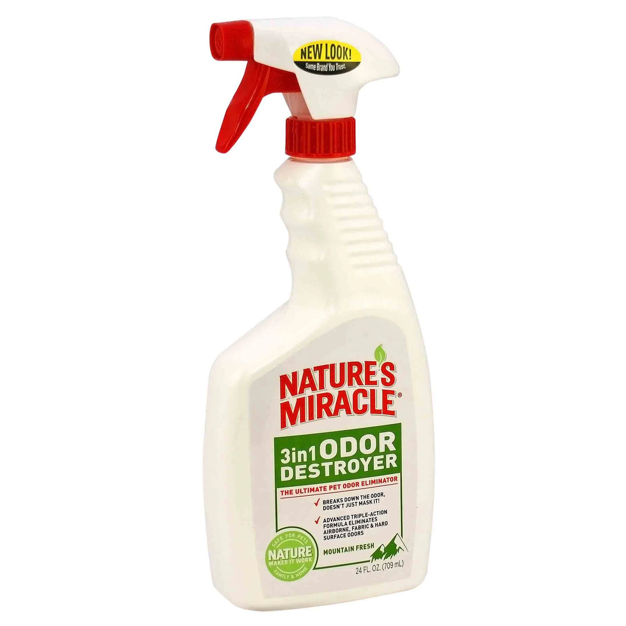 Спрей-устранитель Nature's Miracle «3in1 Odor Destroyer. Mountain Fresh» для удаления запахов, с ароматом горной свежести 710 мл