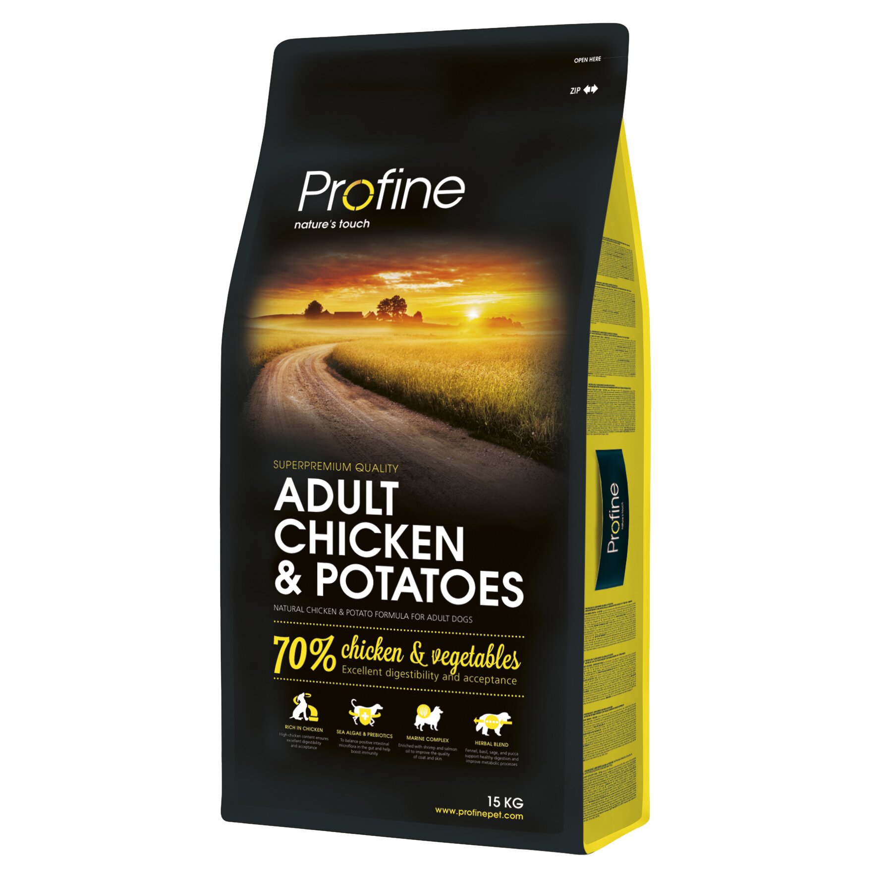 Сухой корм для собак Profine Adult 15 кг - курица и картофель Сухой корм для собак Profine Adult 15 кг - курица и картофель