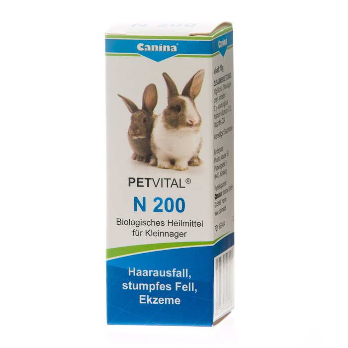 Витамины для грызунов Canina «PETVITAL N 200» гранулы 10 г (для кожи и шерсти)
