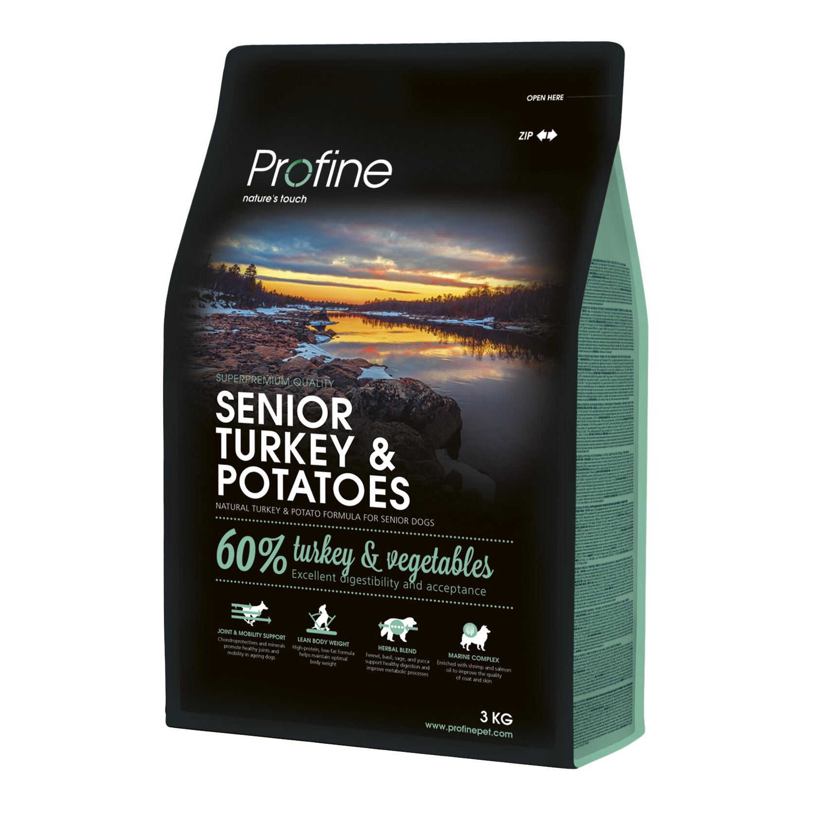 Сухий корм для літніх собак всіх порід Profine Senior Turkey 3 кг (індичка) Сухий корм для літніх собак всіх порід Profine Senior Turkey 3 кг (індичка)