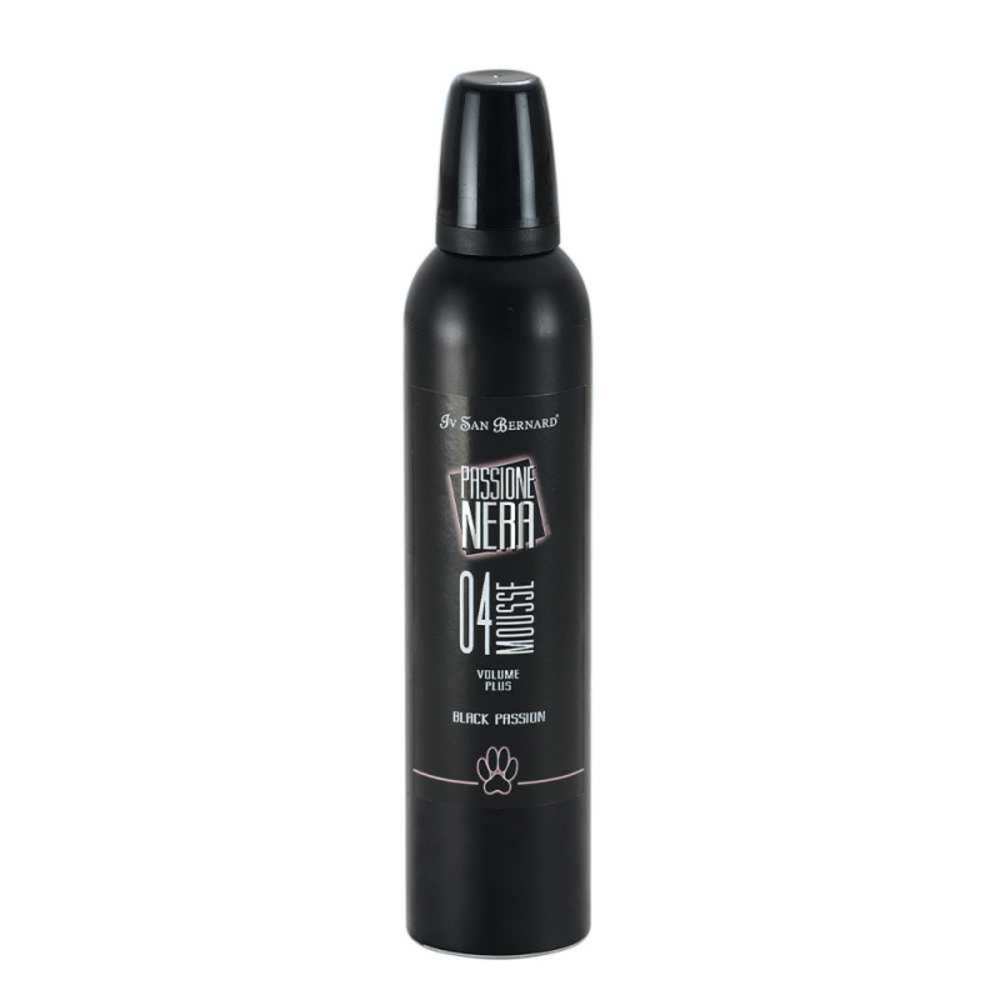 Мус для шерсті собак Iv San Bernard Passione Nera 04 Mousse 300 мл - олія аргани Мус для шерсті собак Iv San Bernard Passione Nera 04 Mousse 300 мл - олія аргани