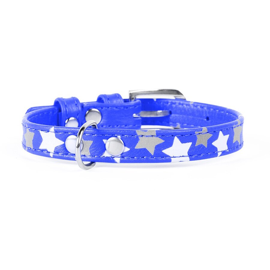 Нашийник Collar шкіряний з зірочками «Glamour» (Гламур) 19-25 см / 12 мм (кольори в асортименті)