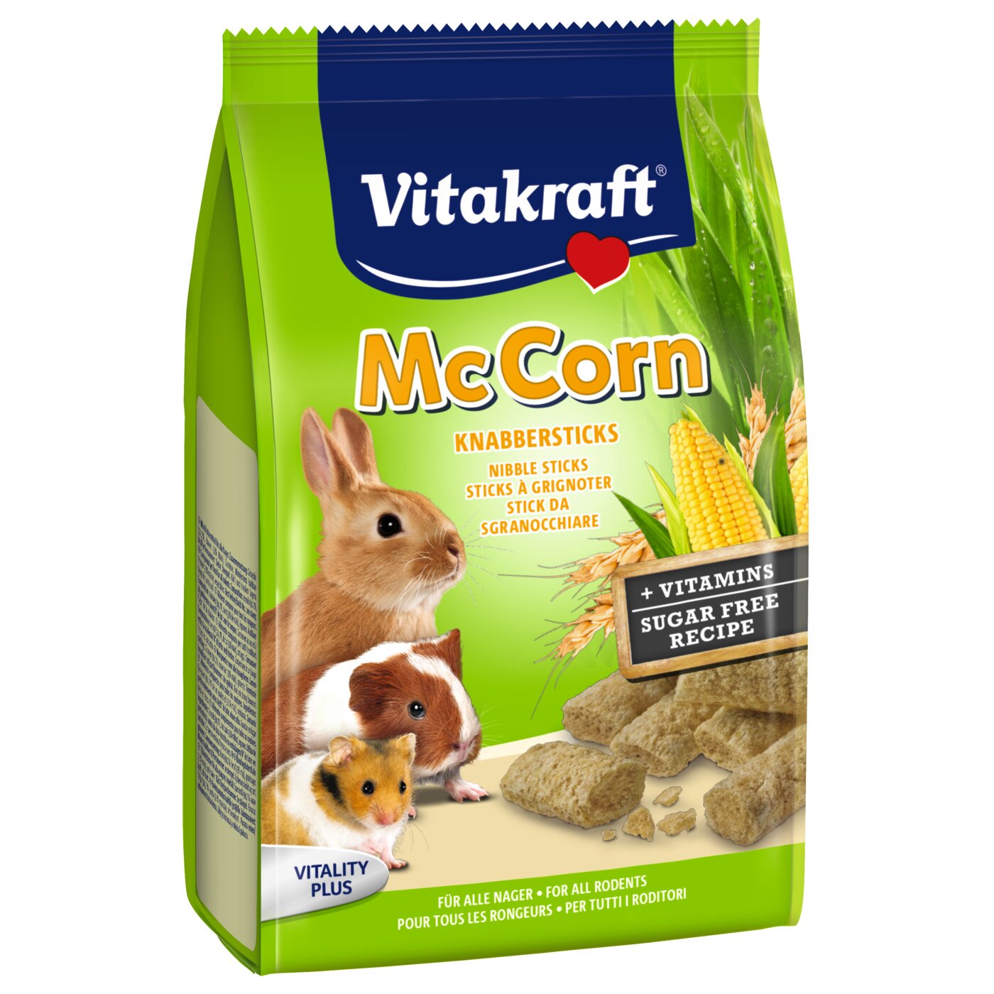Лакомство для грызунов Vitakraft «McCorn» 50 г (кукуруза) Лакомство для грызунов Vitakraft «McCorn» 50 г (кукуруза)