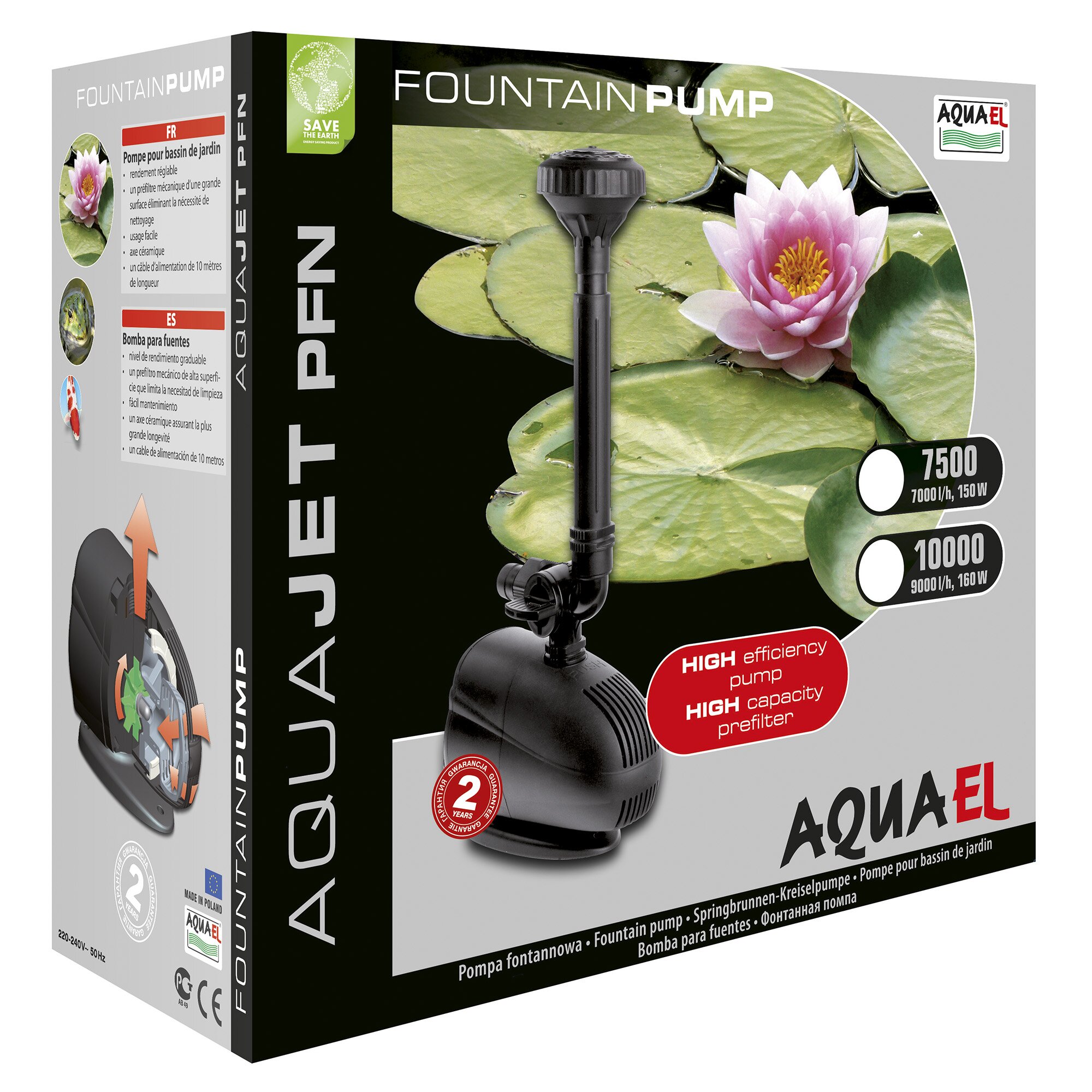 Фонтанный насос Aquael «AquaJet PFN 10000»