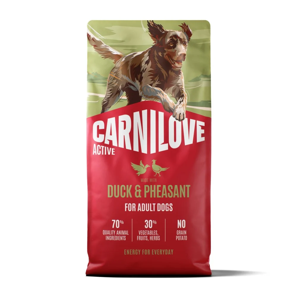 Сухой корм для собак Carnilove Active Adult 12 кг - утка и фазан