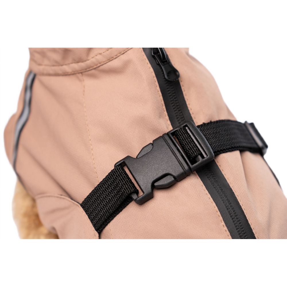 Дощовик Noble Pet Rio для собак 2XL - бежевий Дощовик Noble Pet Rio для собак 2XL - бежевий