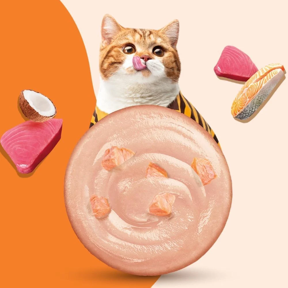 Влажный корм для кошек Moochie Mousse 70 г - тунец и лосось Влажный корм для кошек Moochie Mousse 70 г - тунец и лосось