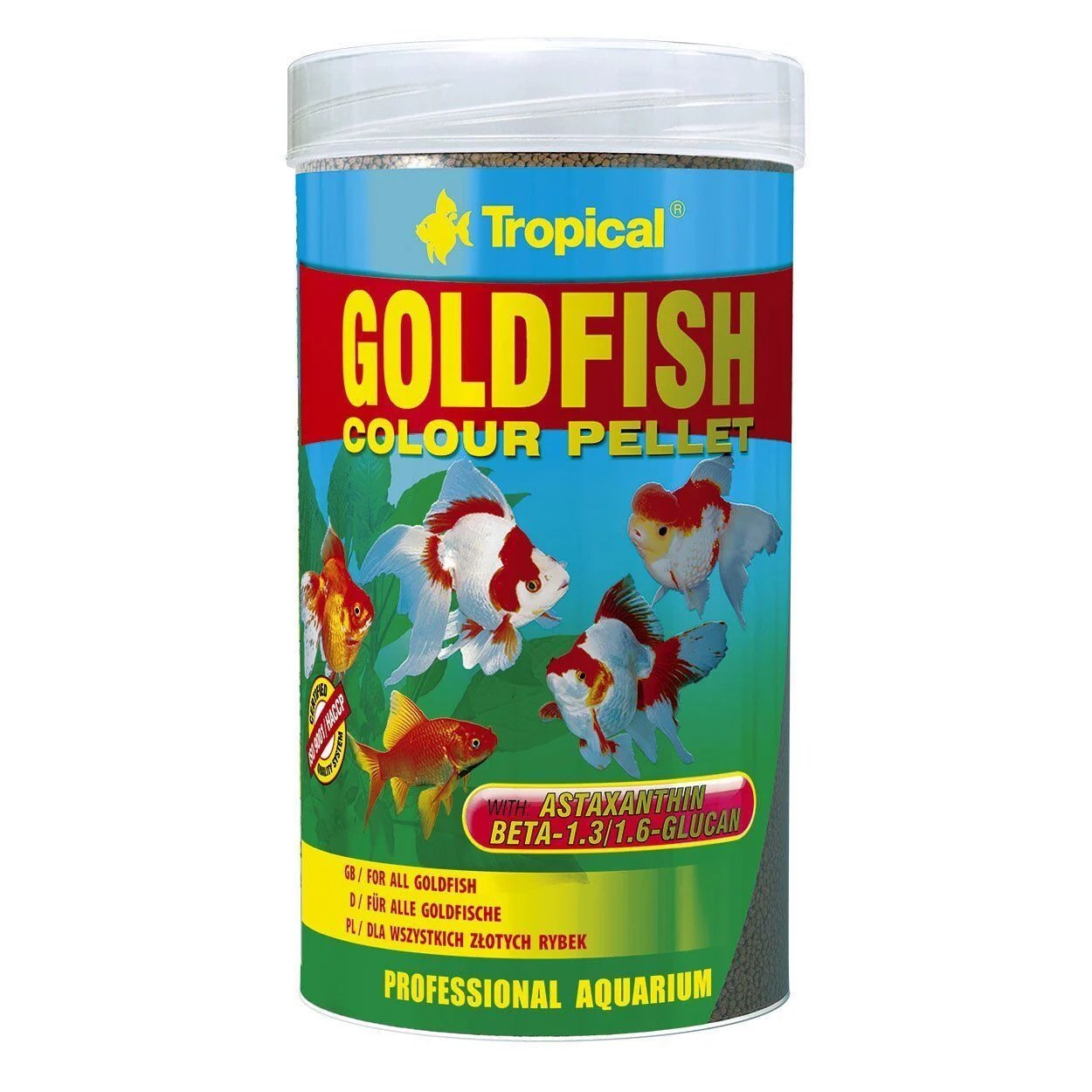 Сухий корм для золотих риб Tropical Goldfish Color Pellet 250 мл - гранули Сухий корм для золотих риб Tropical Goldfish Color Pellet 250 мл - гранули