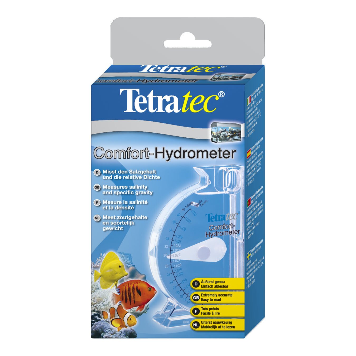 Гидрометр для аквариума Tetra «Comfort-Hydrometer» Гидрометр для аквариума Tetra «Comfort-Hydrometer»