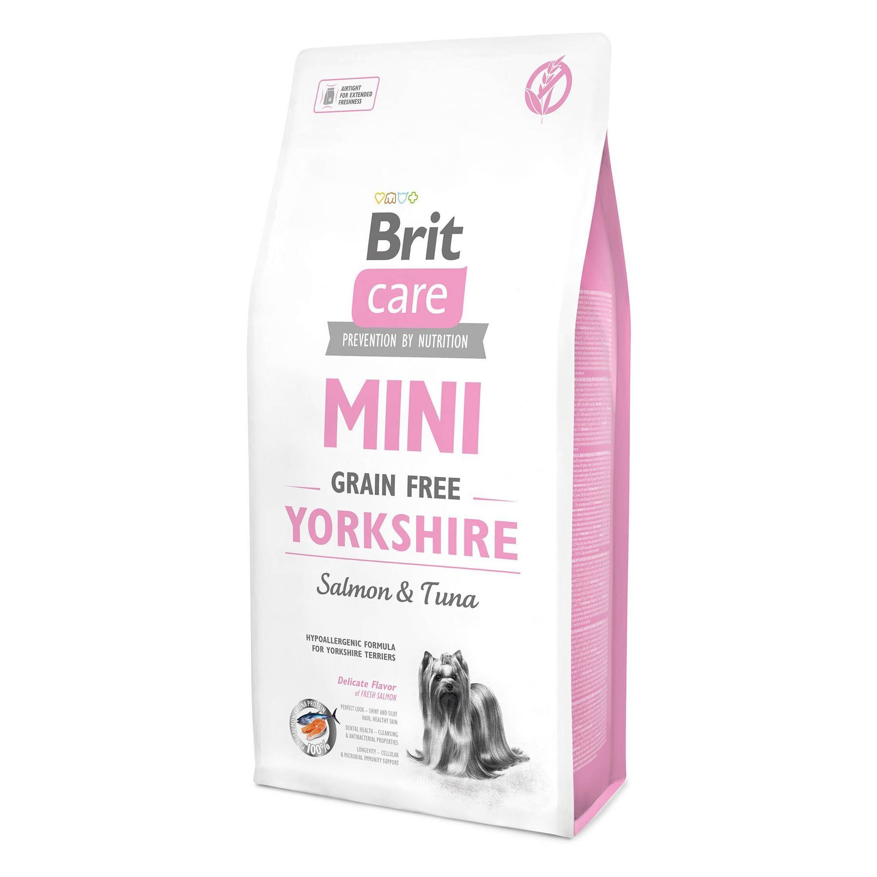 Сухой корм для собак Brit Care Mini GF Yorkshire 7 кг - лосось и тунец