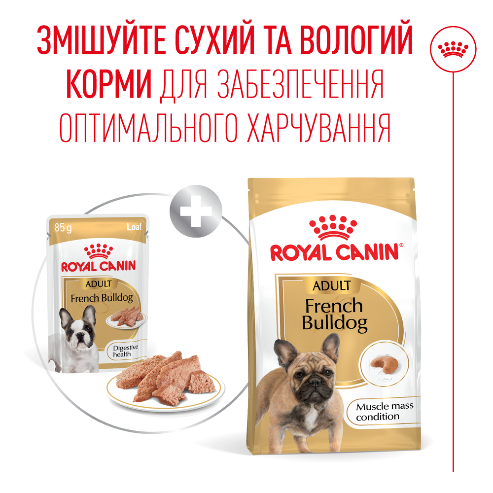 Вологий корм для собак Royal Canin French Bulldog Adult 85 г