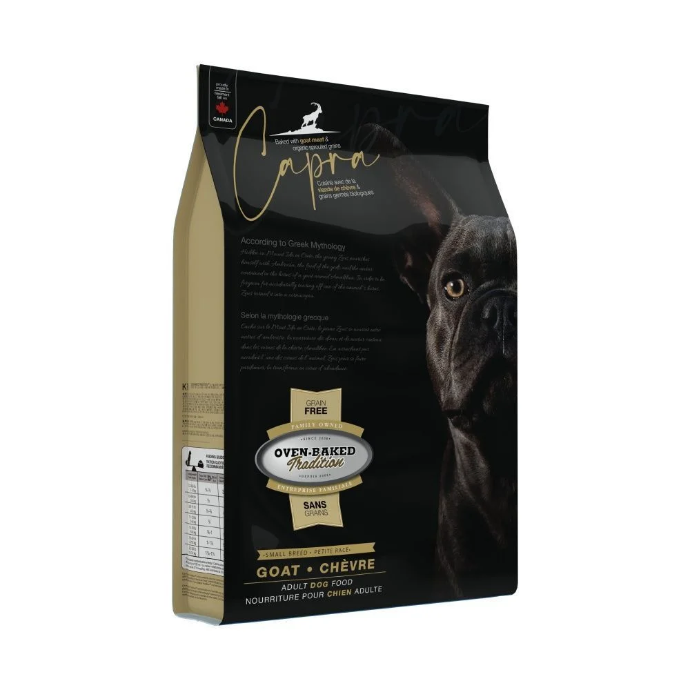Cухий корм для собак Oven-Baked Tradition Capra Small Breed Grain Free Adult 4,54 кг - козлятина