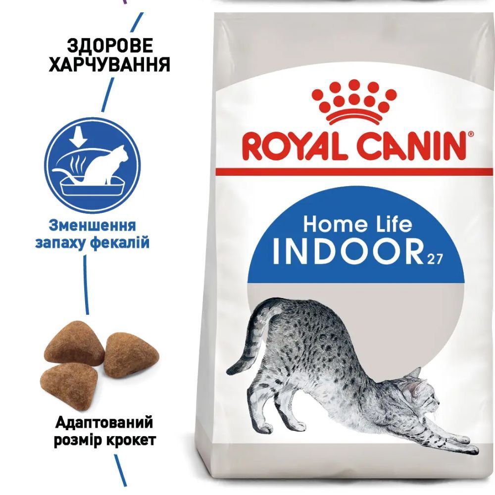 Сухой корм для кошек Royal Canin Indoor 27 8+2 кг