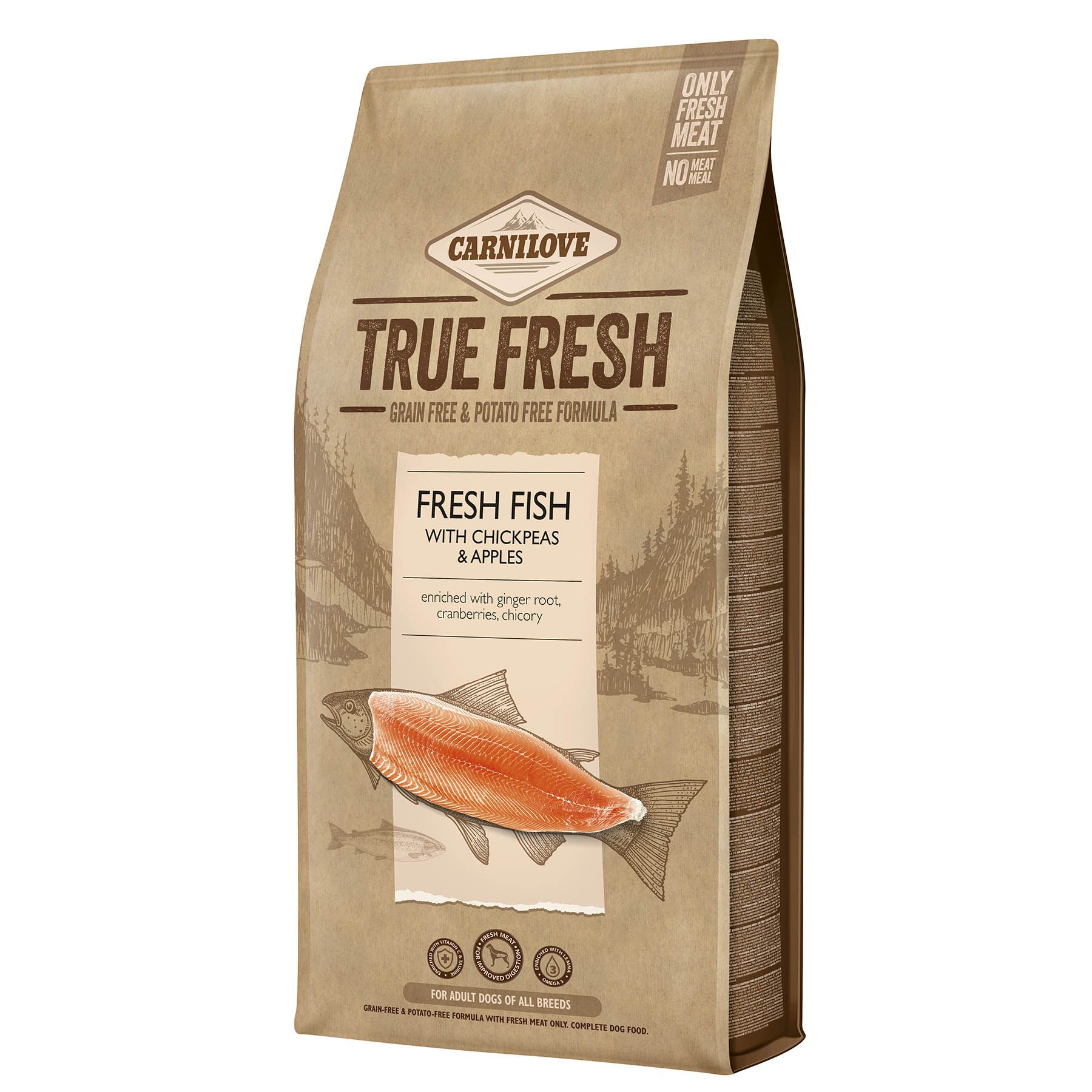 Пробник сухий корм для собак Carnilove True Fresh 100 г - риба Пробник сухий корм для собак Carnilove True Fresh 100 г - риба