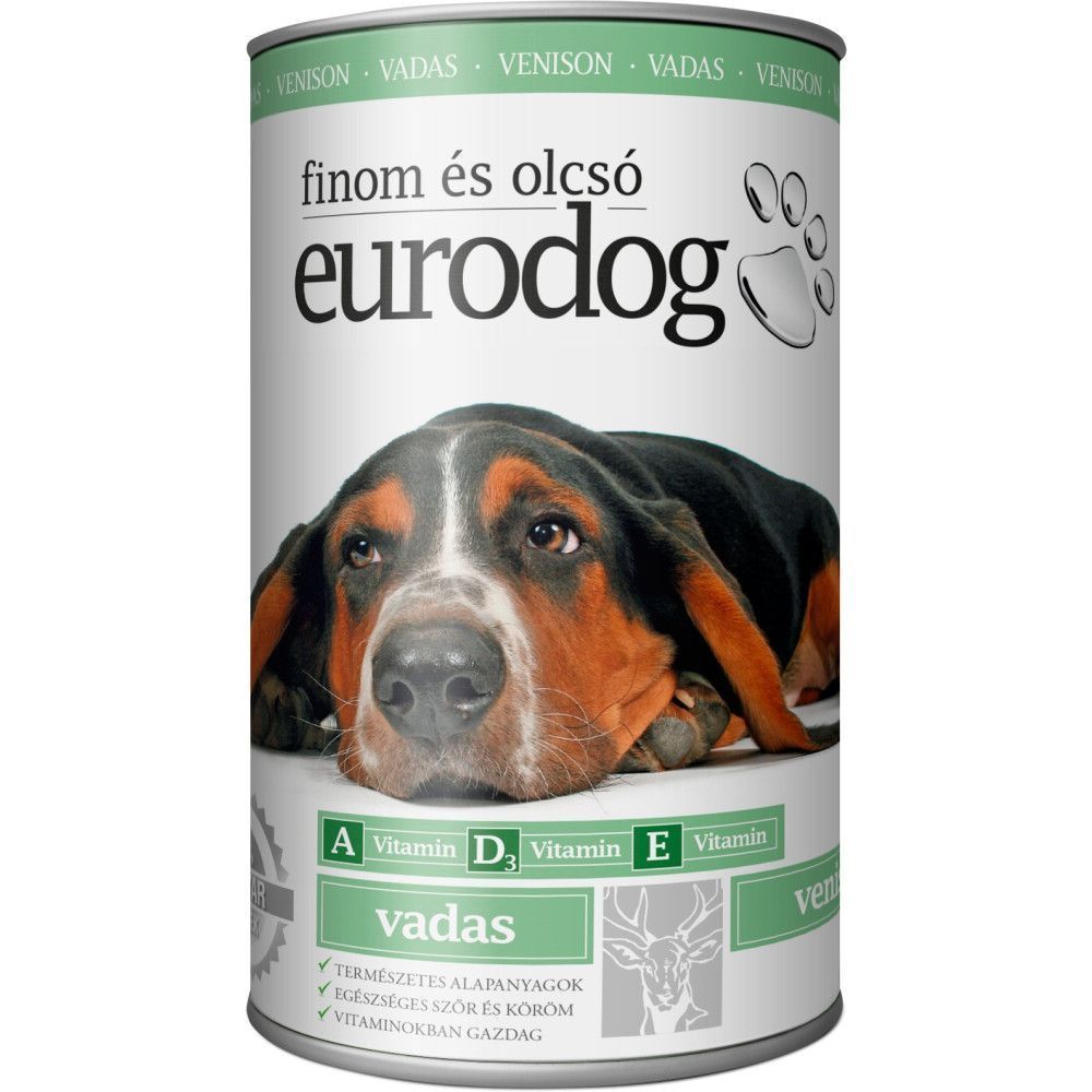 Вологий корм для собак EuroDog Adult 415 г - оленина Вологий корм для собак EuroDog Adult 415 г - оленина