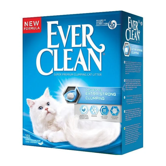 Бентонитовый наполнитель для кошачьего туалета Ever Clean Extra Strong Clumping Scented 8 кг / 10 л