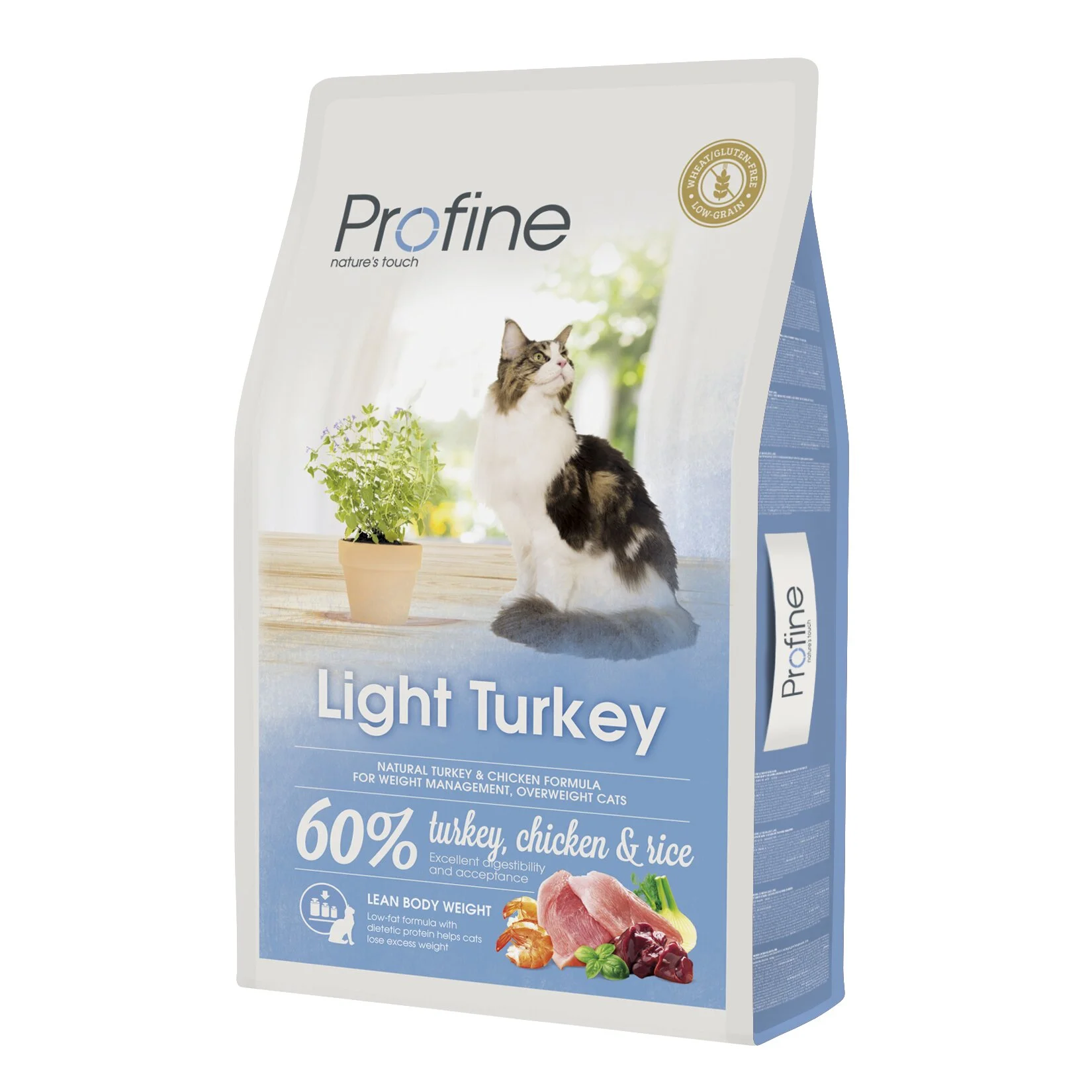 Сухой корм для кошек с лишним весом Profine Cat Light 10 кг - индейка и курица Сухой корм для кошек с лишним весом Profine Cat Light 10 кг - индейка и курица