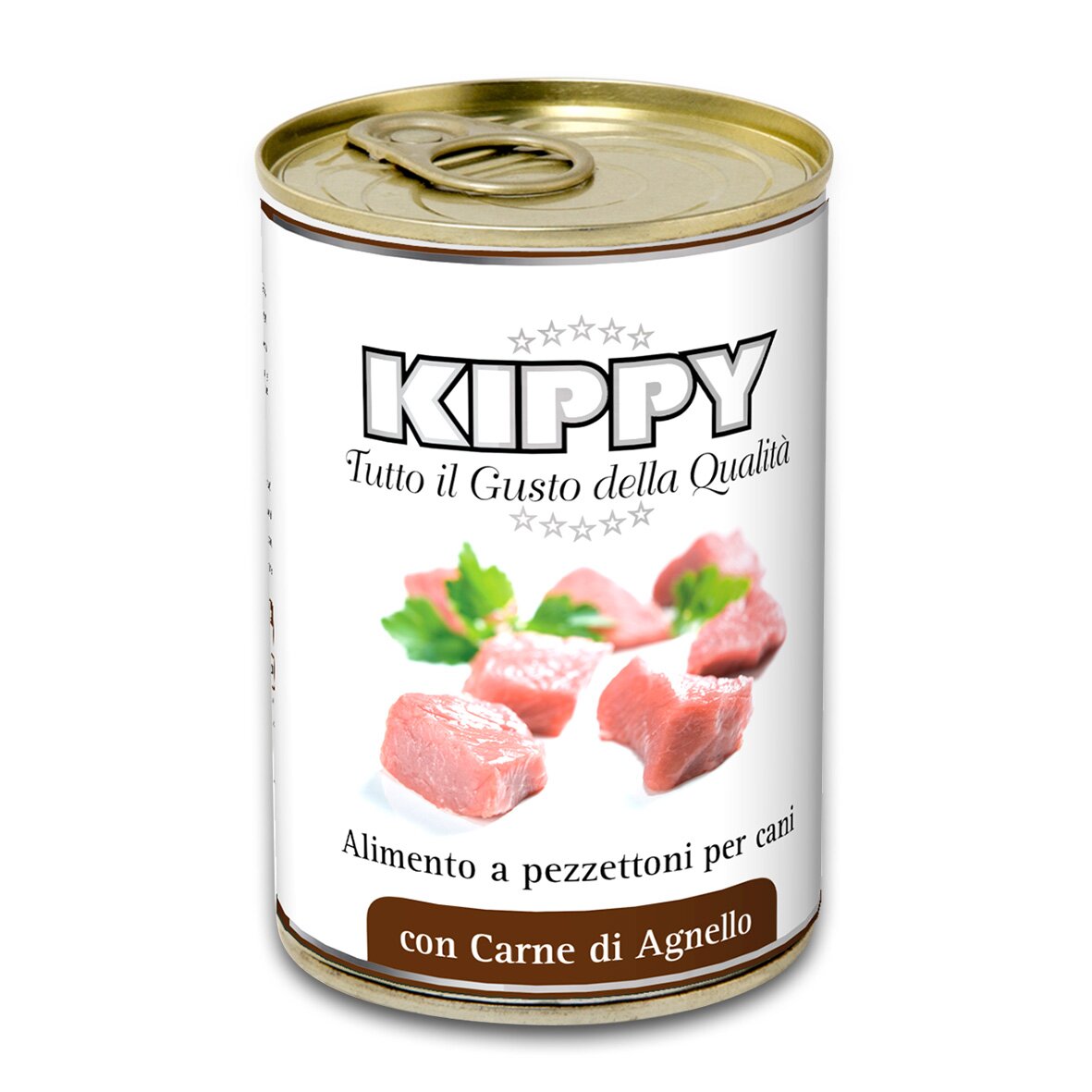 Влажный корм для собак Kippy Dog 400 г (кусочки мяса, ягненок)