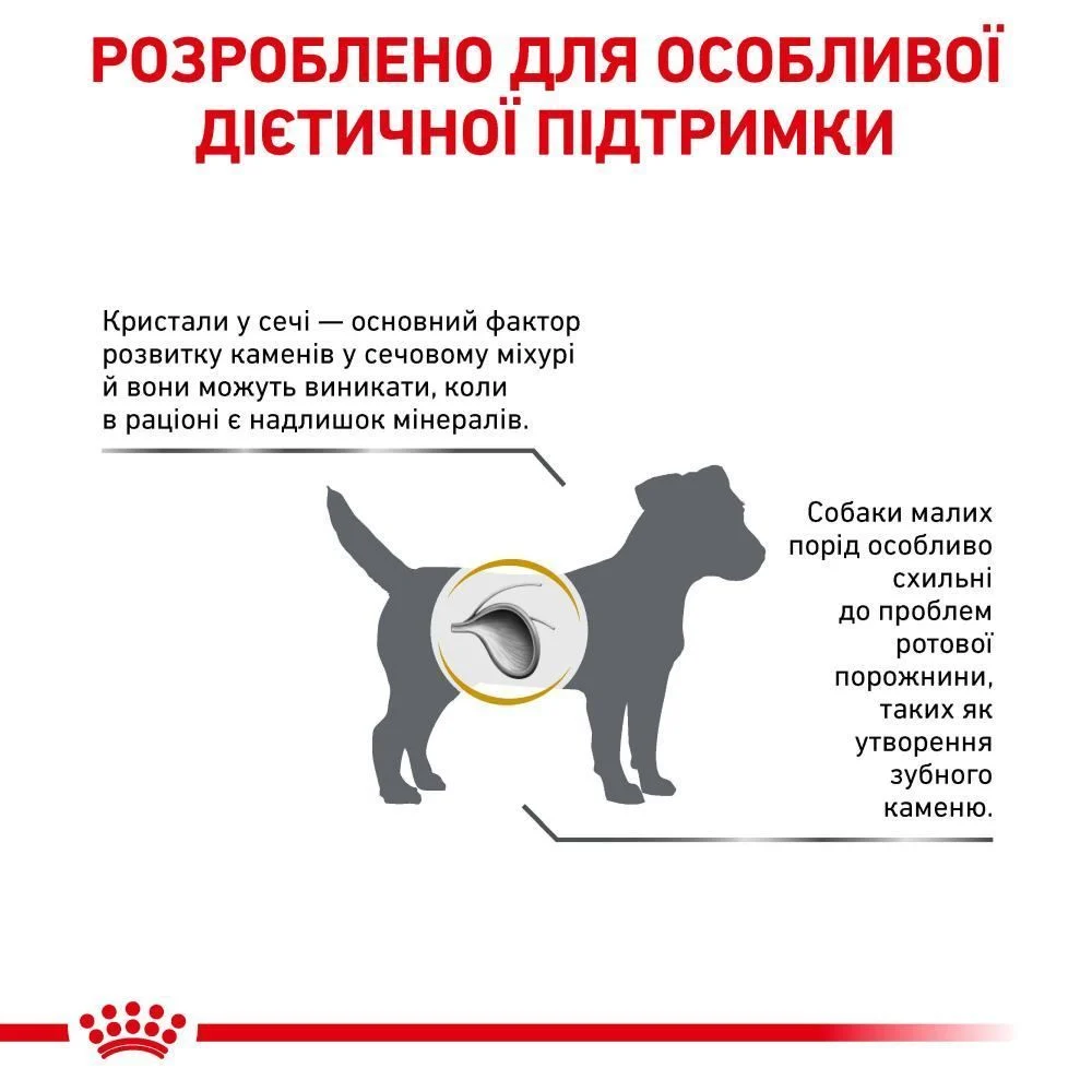 Сухой корм для собак Royal Canin Urinary S/O Small 1,5 кг