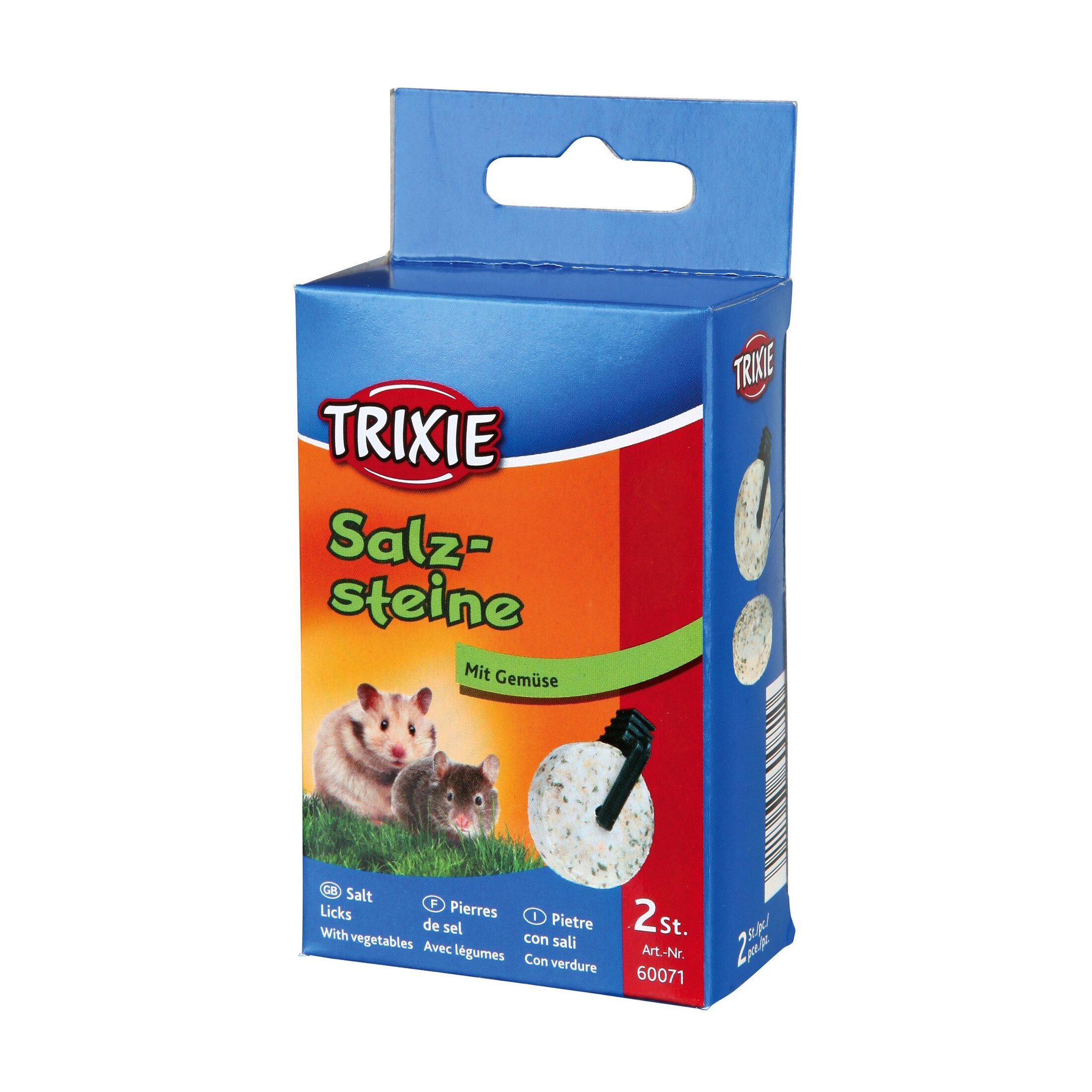 Минеральная соль для грызунов Trixie с травами 120 г / 2 шт. Минеральная соль для грызунов Trixie с травами 120 г / 2 шт.