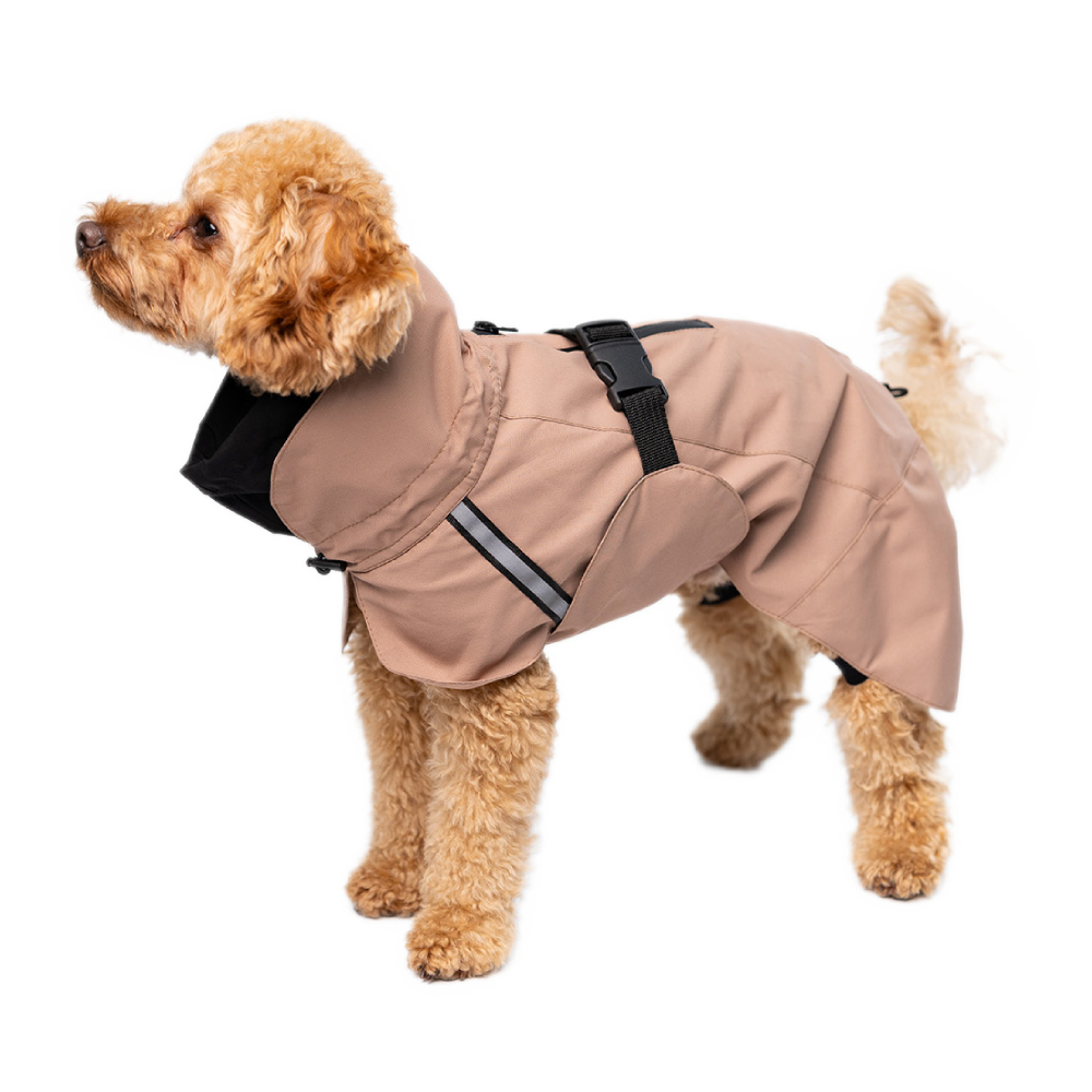 Дощовик Noble Pet Rio для собак 2XL - бежевий Дощовик Noble Pet Rio для собак 2XL - бежевий