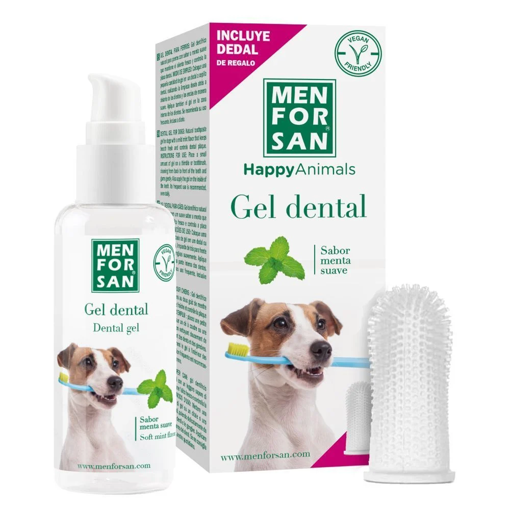 Menforsan Gel Dental гель для чищення зубів собак 60 мл Menforsan Gel Dental гель для чищення зубів собак 60 мл