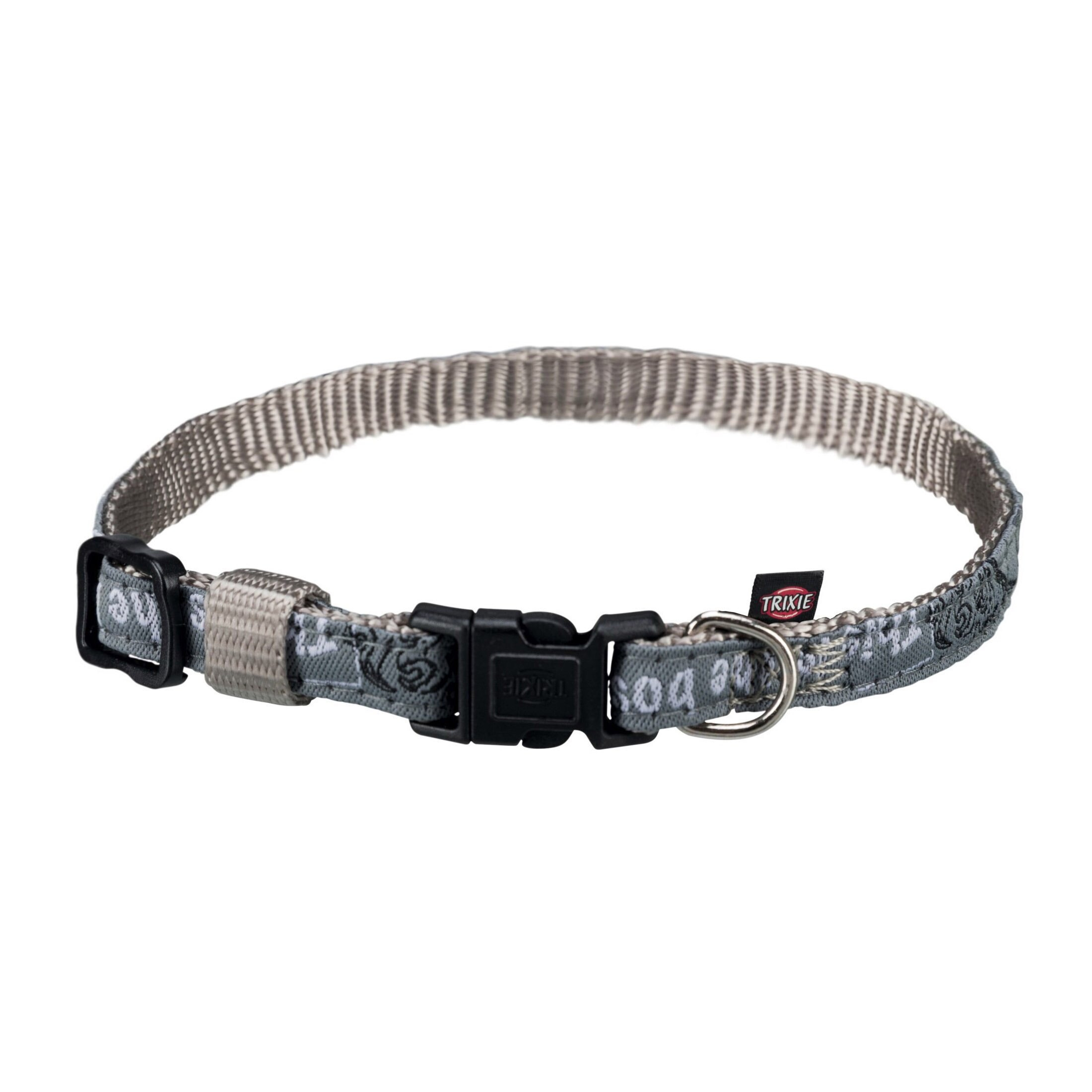 Ошейник Trixie нейлоновый «Modern Art This Is The Boss» L-XL 40-65 см / 25 мм (серый) Ошейник Trixie нейлоновый «Modern Art This Is The Boss» L-XL 40-65 см / 25 мм (серый)