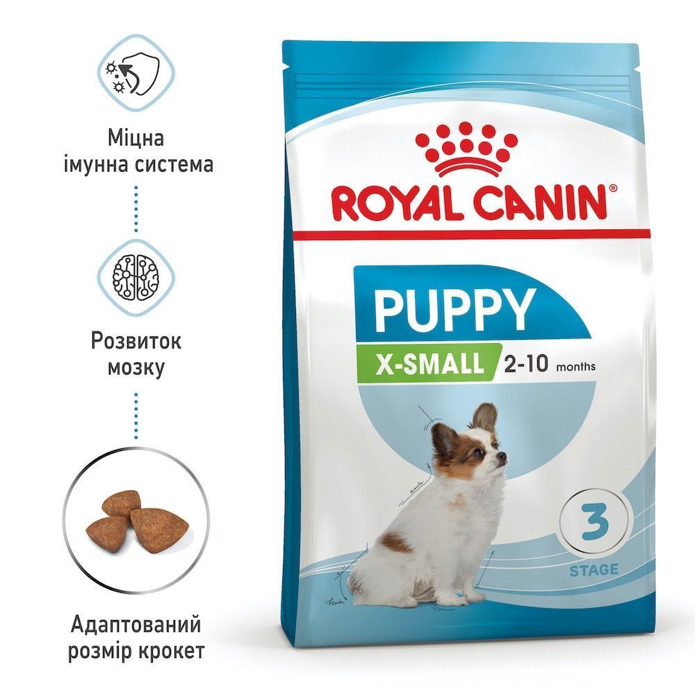 Сухой корм для щенков Royal Canin Puppy X-Small 1,2 кг